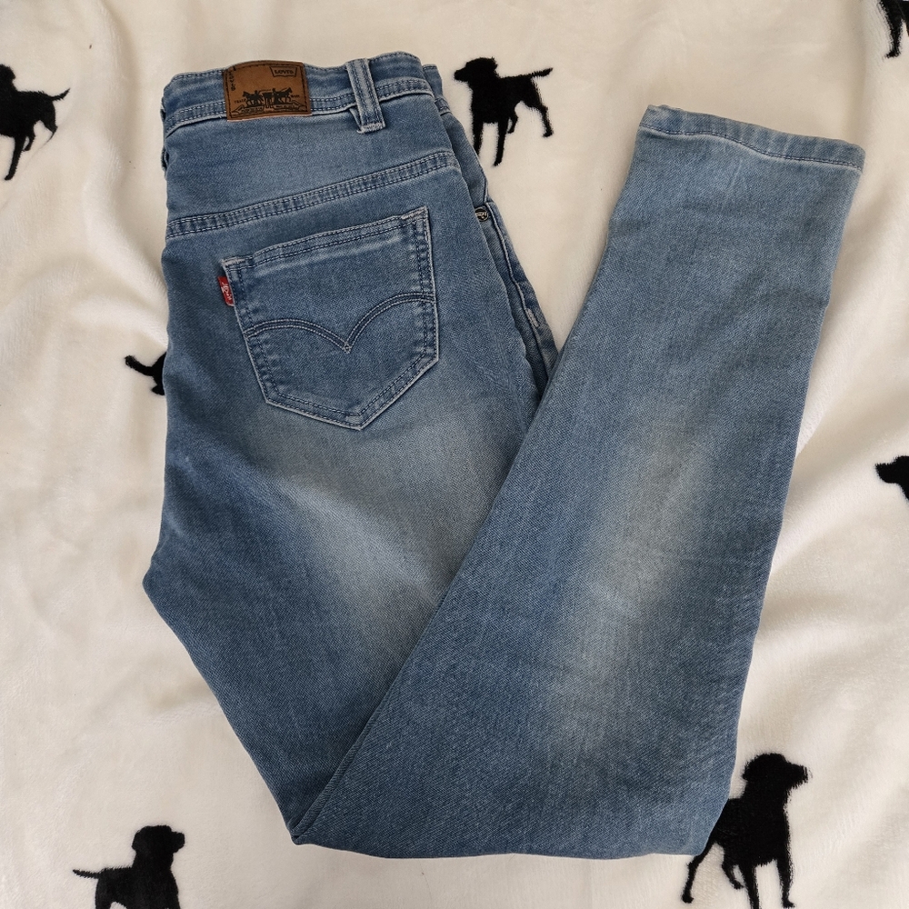 Vintage Levi's Blue Skinny Jeans Classic Denim